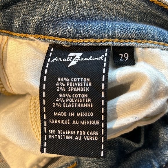7 FOR ALL MANKIND EYE JEANS - Picture 13 of 13
